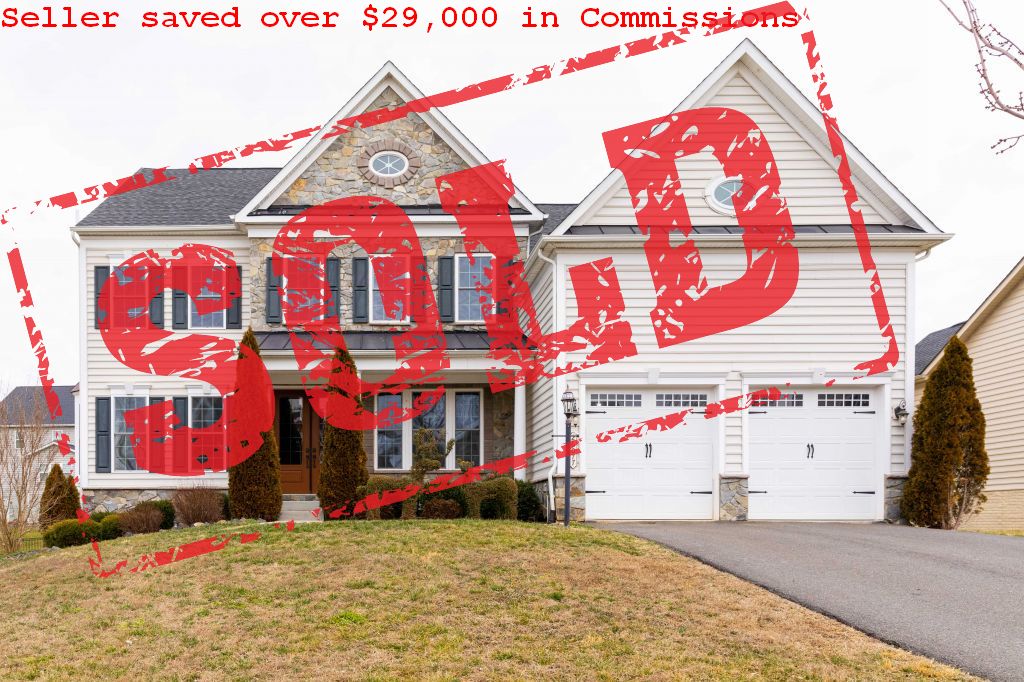 Leesburg Virginia home sold sellers saved on the commission